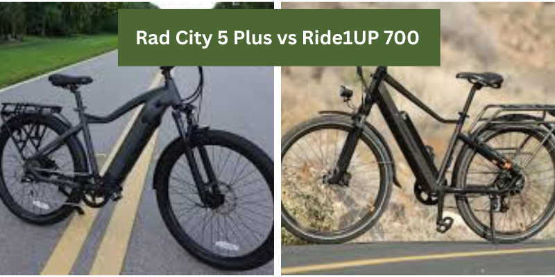 RadCity 5 Plus vs. Ride1UP 700: Feature Comparison